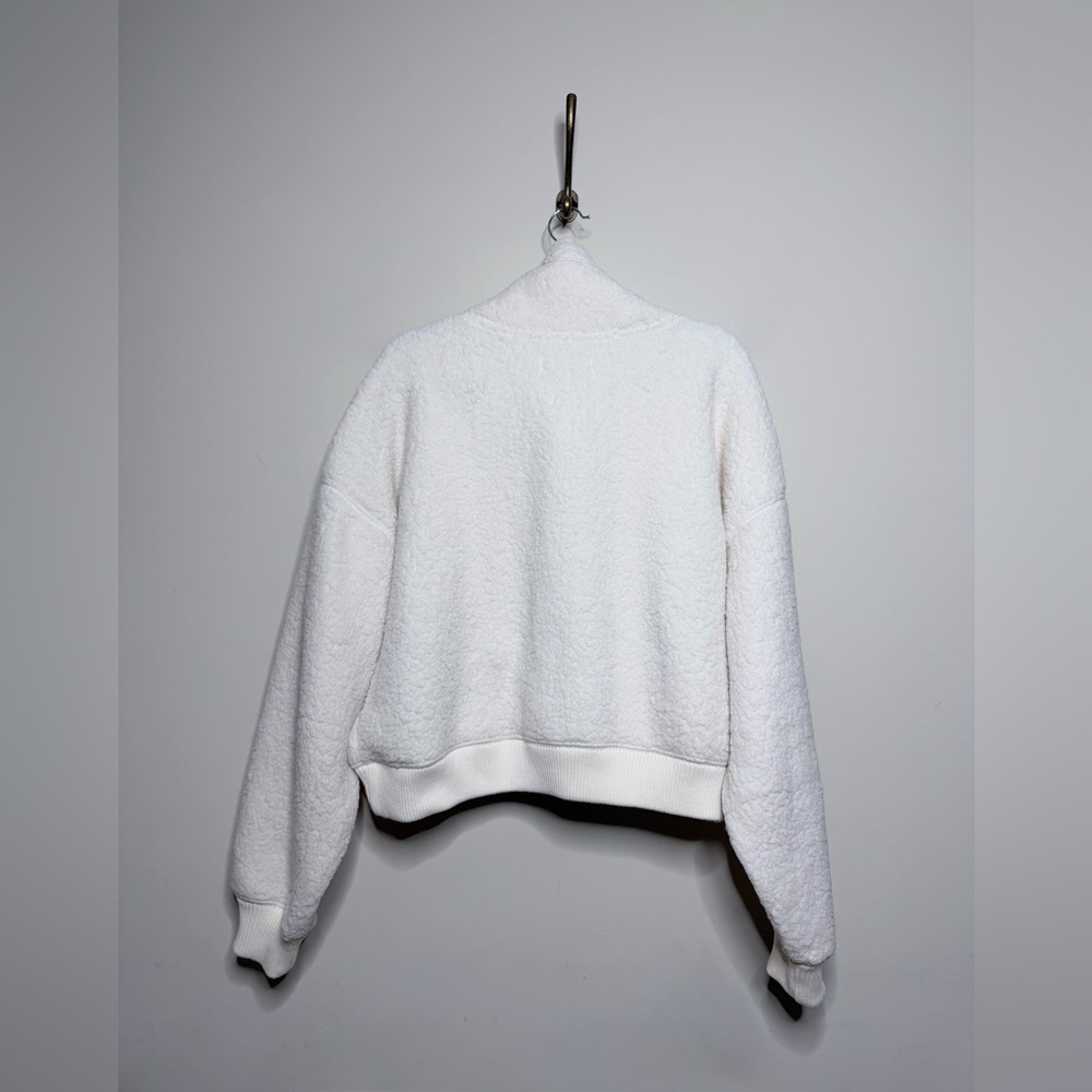 Free People Alpine sherpa jacket in cream - Picture 7 of 7
